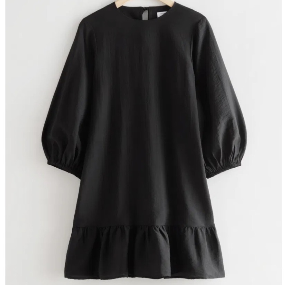 & other stories relaxed aline mini dress